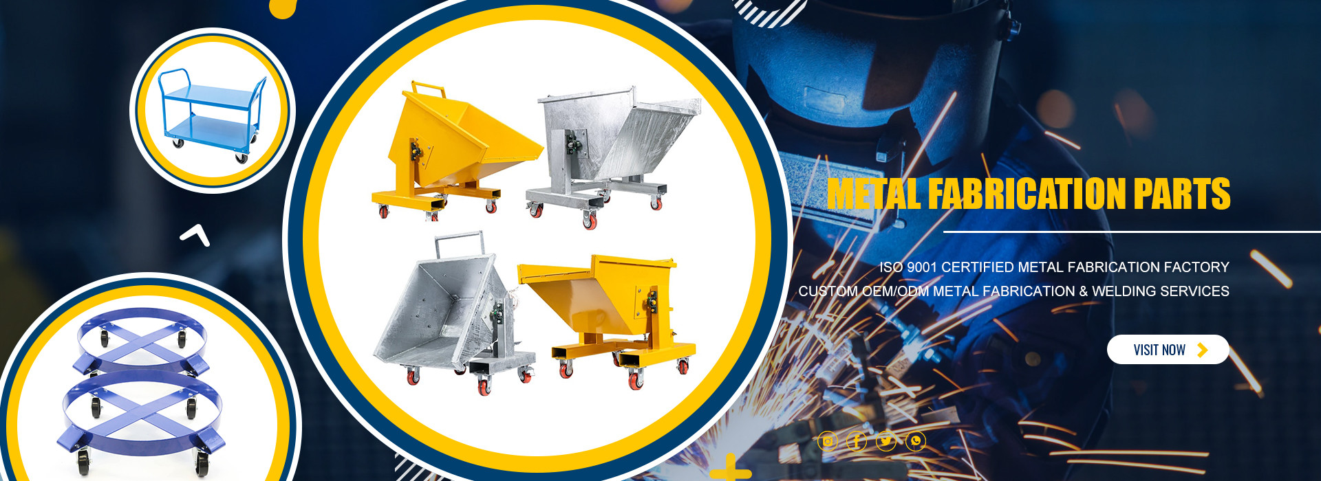 Quality Custom Metal Fabrication Service factory