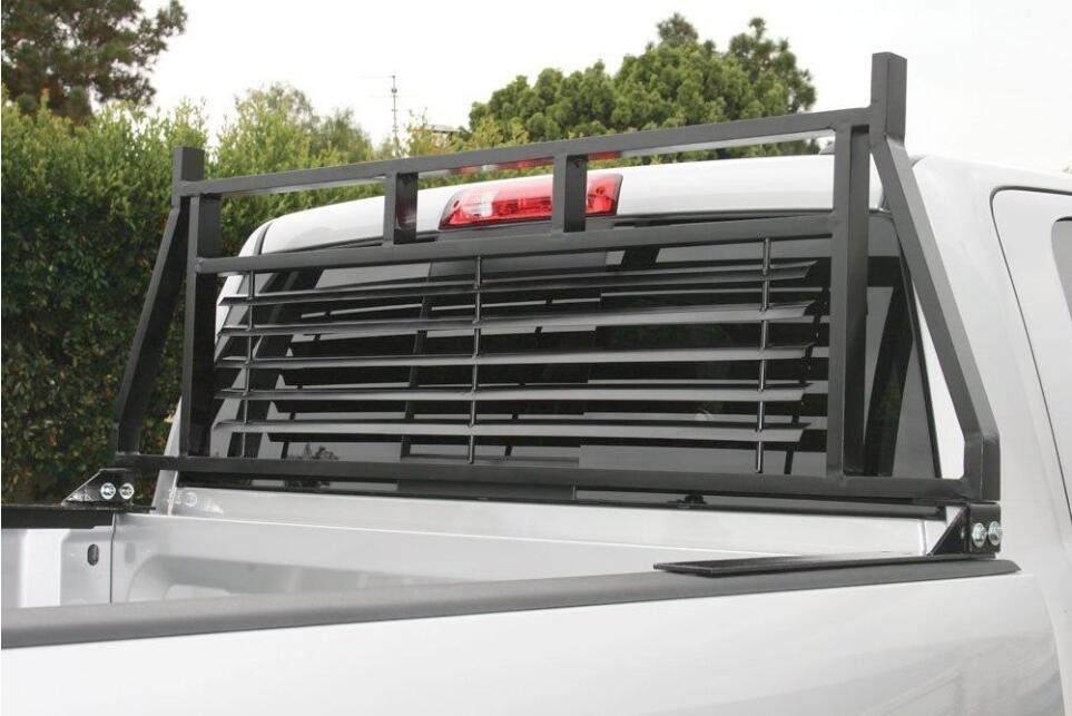 OEM Black Headache Rack Metal Fabrication Products Powder Coating