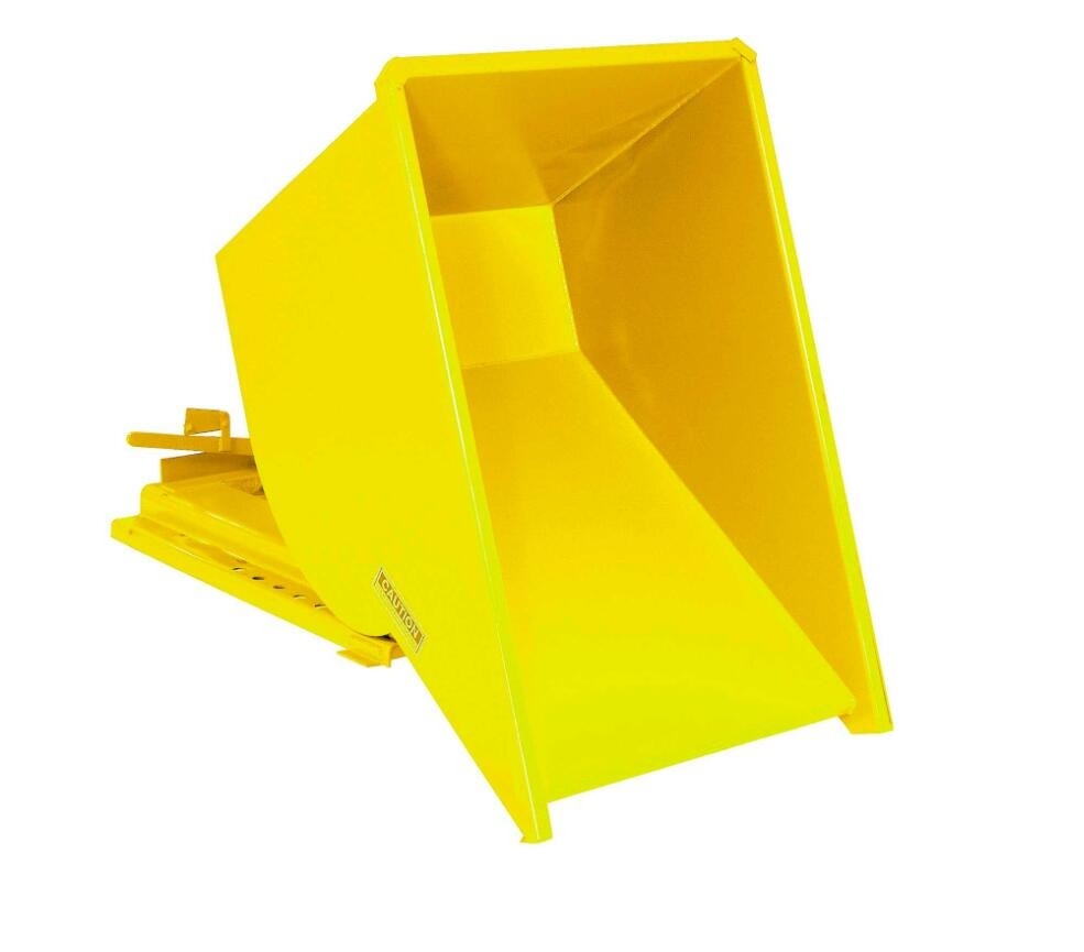 4000Lbs Self Dumping Steel Hopper Forklift Attachment Forklift Dump Cart