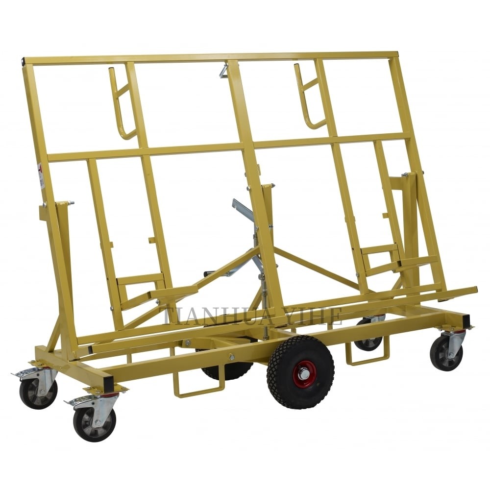 6 Wheels Plasterboard Trolley 500kg Material Handling Equipment Fabrication