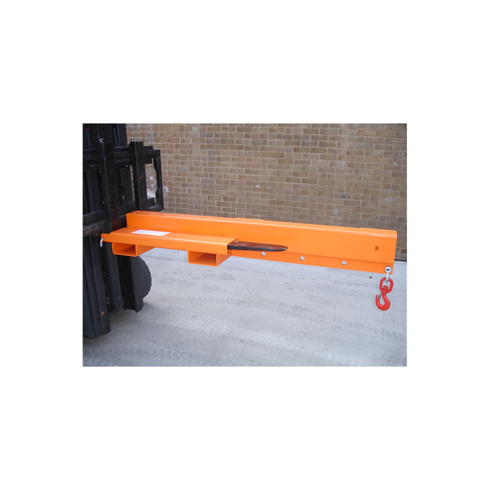 Low Profile Fork Mounted Jib 1 Tonne Forklift Jib Attachment