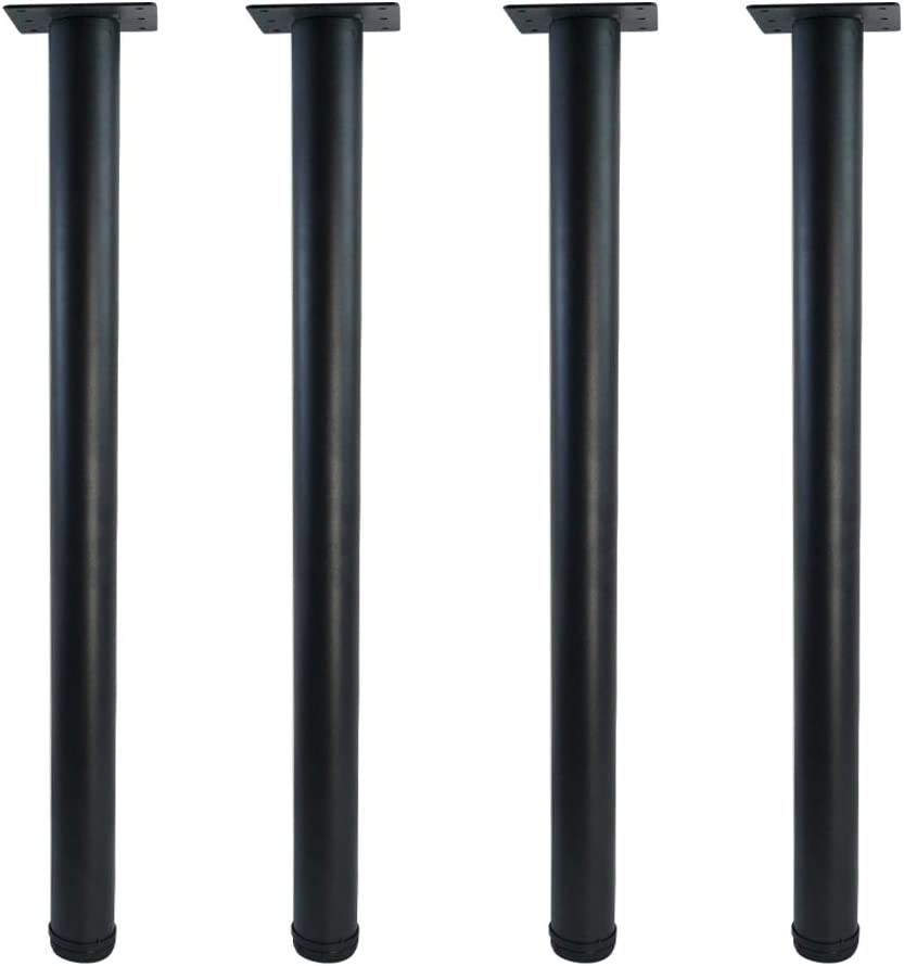 220LBS Modern Metal Table Legs 28 Inch Adjustable Table Legs Set Of 4